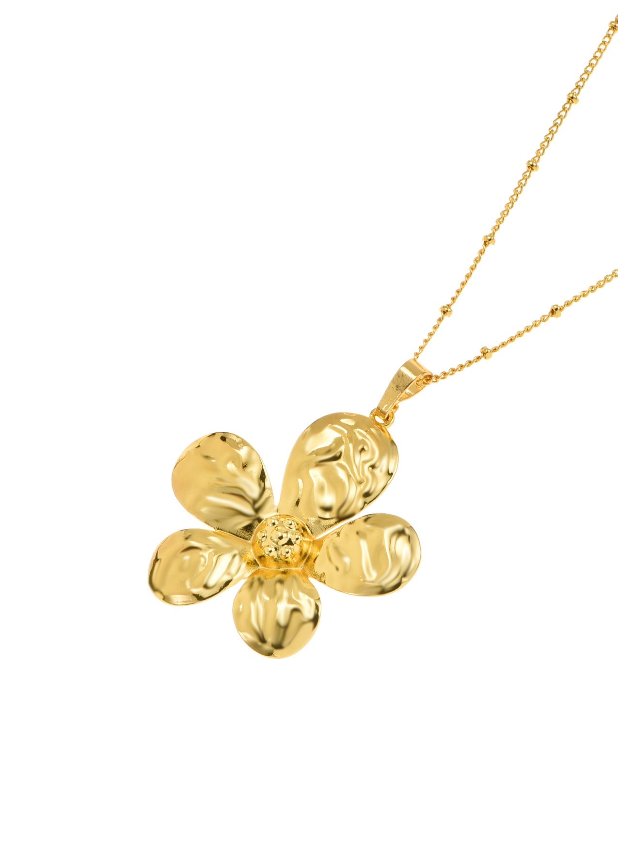 Remy Bloom Golden Flower Necklace