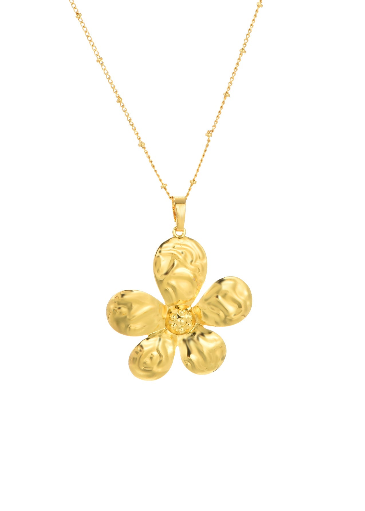 Remy Bloom Golden Flower Necklace