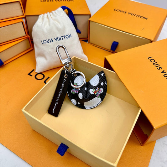 Portachiavi con ciondolo a forma di biscotto