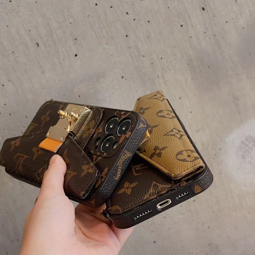 Brown Chain Phone Case