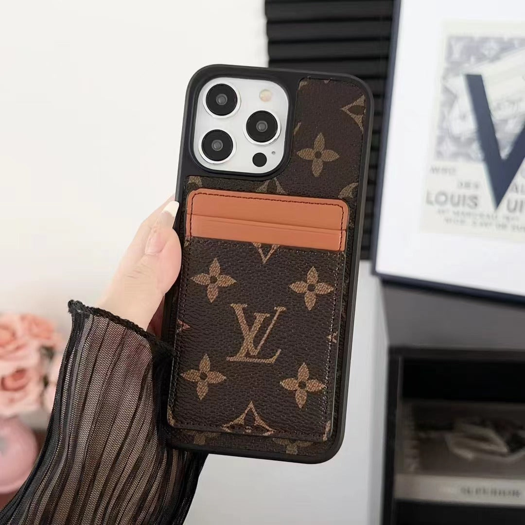 Bedruckte Handyhülle mit Kartenhalter für das iPhone