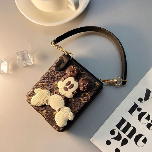 Braune süße Galaxy Hülle für Samsung