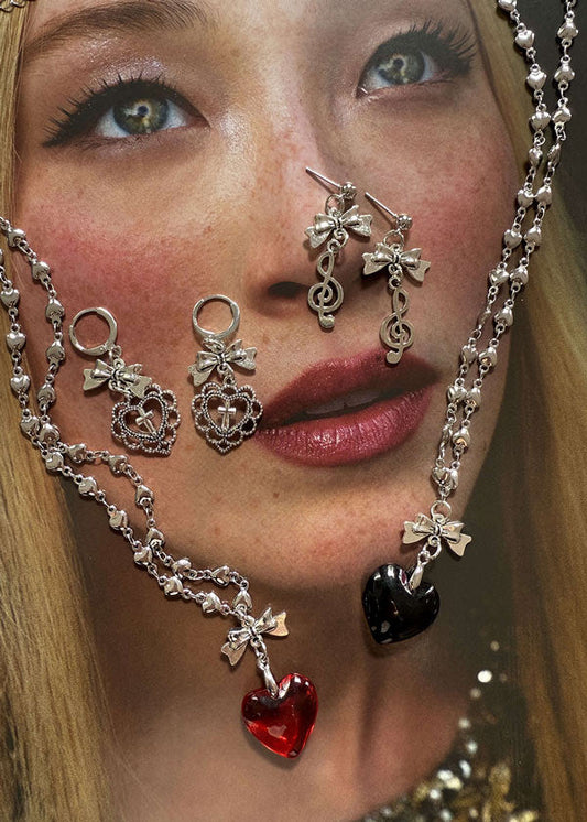 Orecchini in argento Aimee Bow