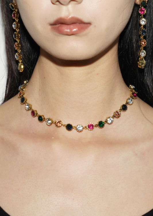 Ryan Colorful Glittering Necklace