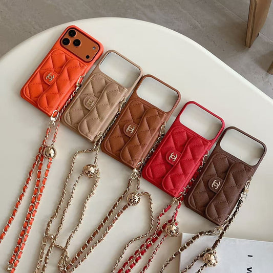 Leather Holder Design Phone Case For iPhone
