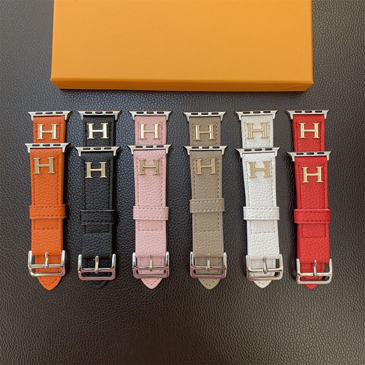 Buchstaben Coole Lederarmbänder für die Apple Watch