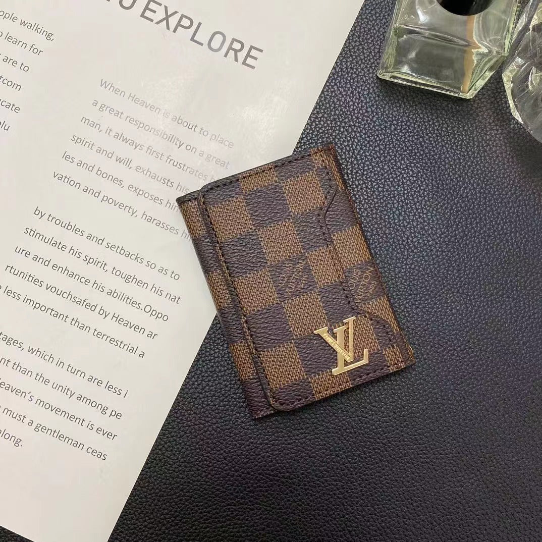Portafoglio classico pieghevole alla moda