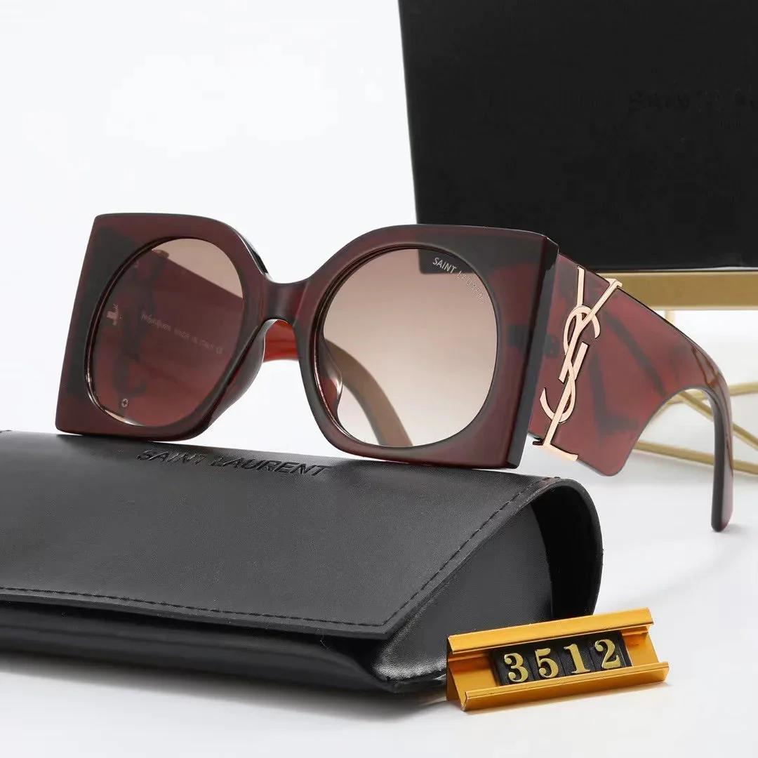 Retro-Sonnenbrille mit großem Rahmen