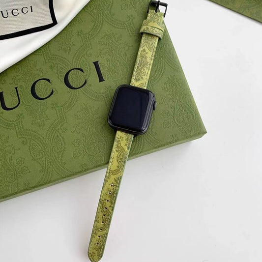 Frische grüne Apple Watch Armbänder
