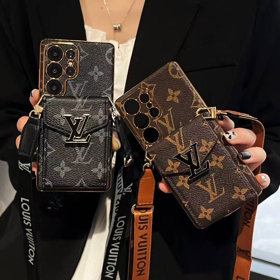 Fashion Leather Wallet Phone Case For Samsung