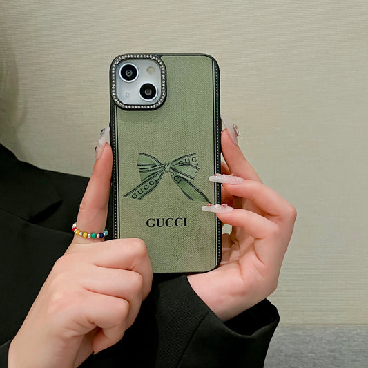 Green Bling Phone Case For iPhone