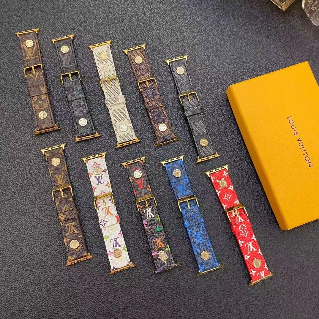 Klassische, coole Galaxy-Uhrenarmbänder aus Leder