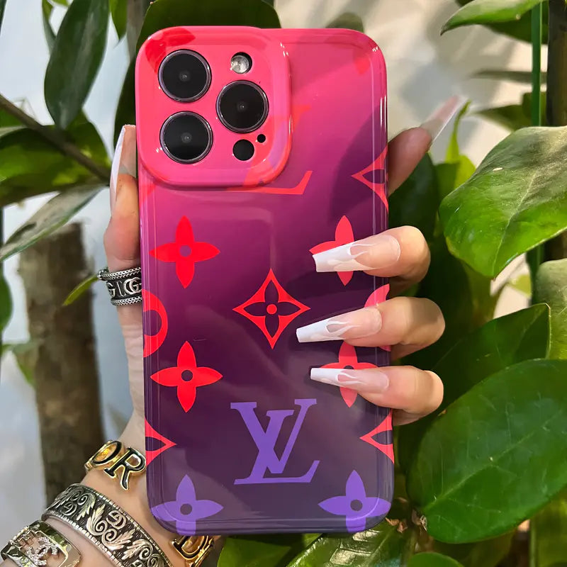 Custodia per telefono stampata colorata per iPhone