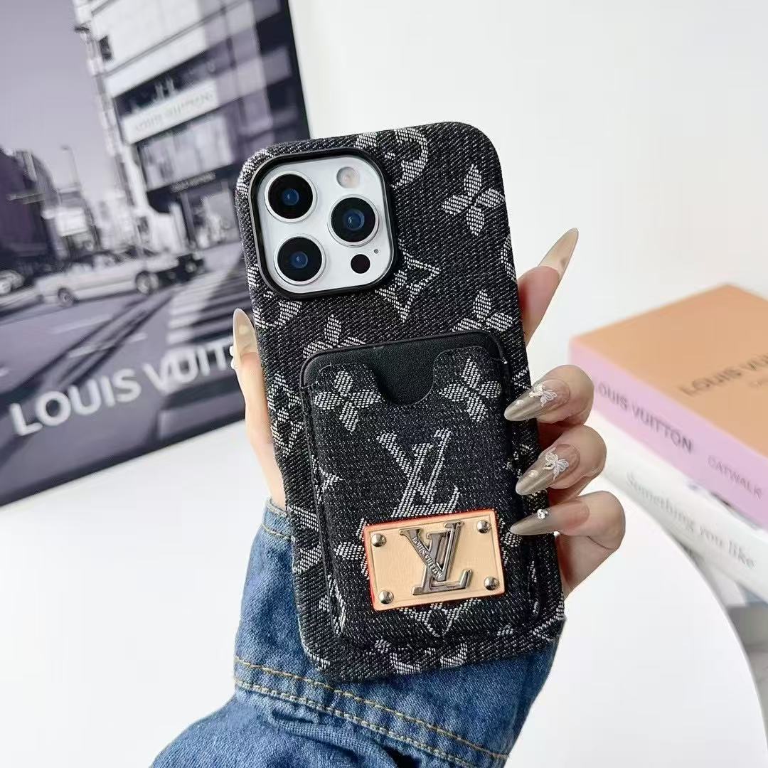 Cowboy Card Holder Phone Case For iPhone