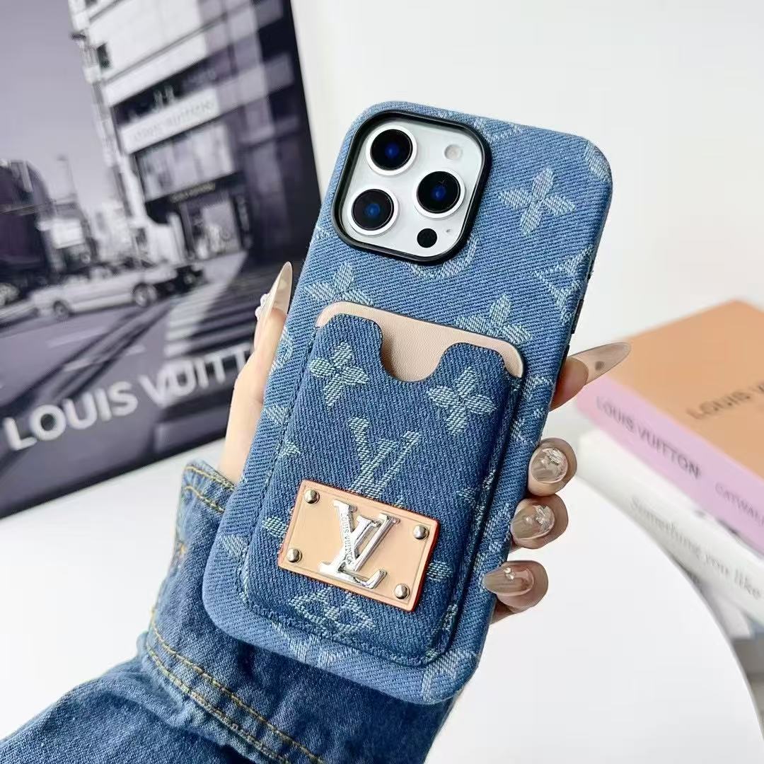 Cowboy Card Holder Phone Case For iPhone