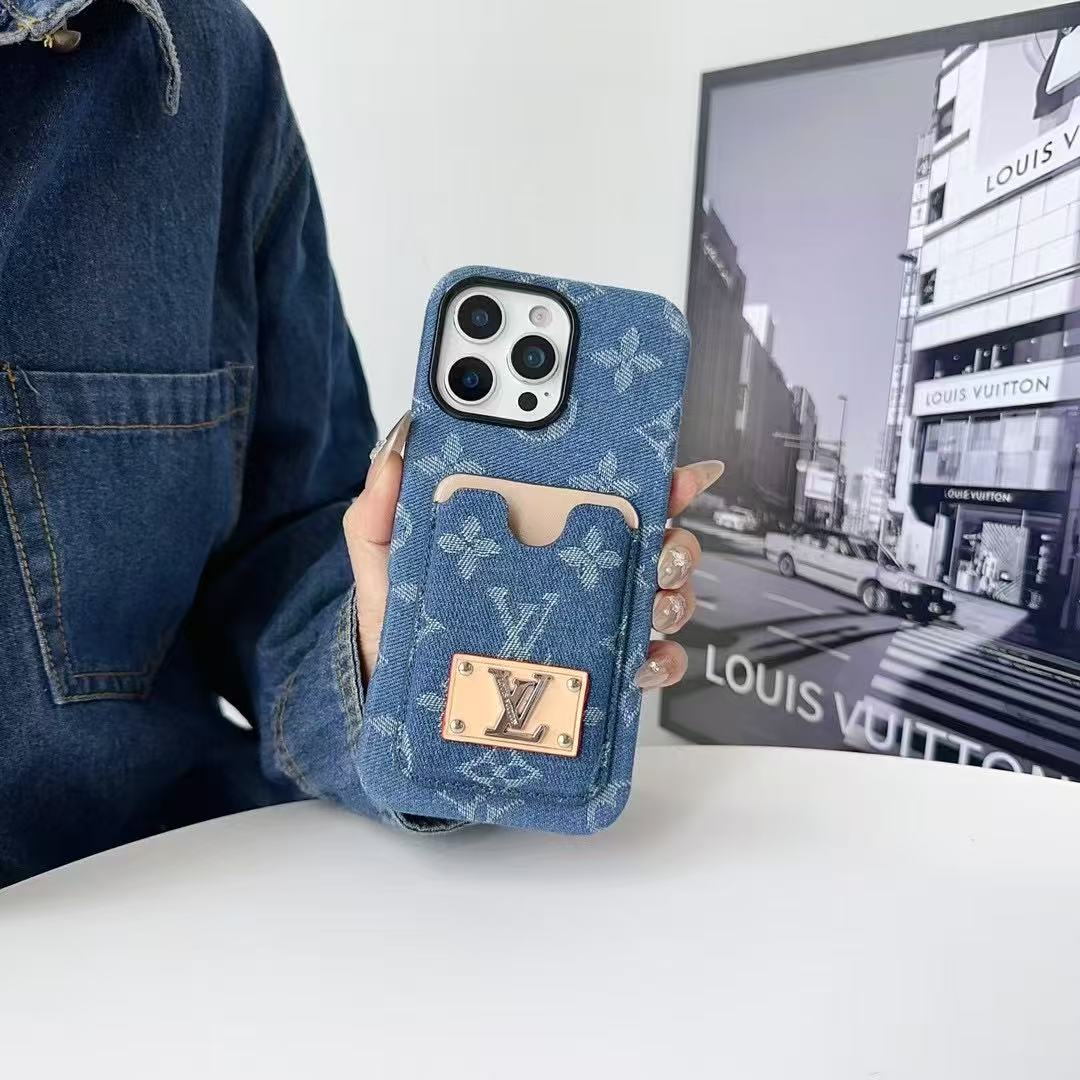Cowboy Card Holder Phone Case For iPhone