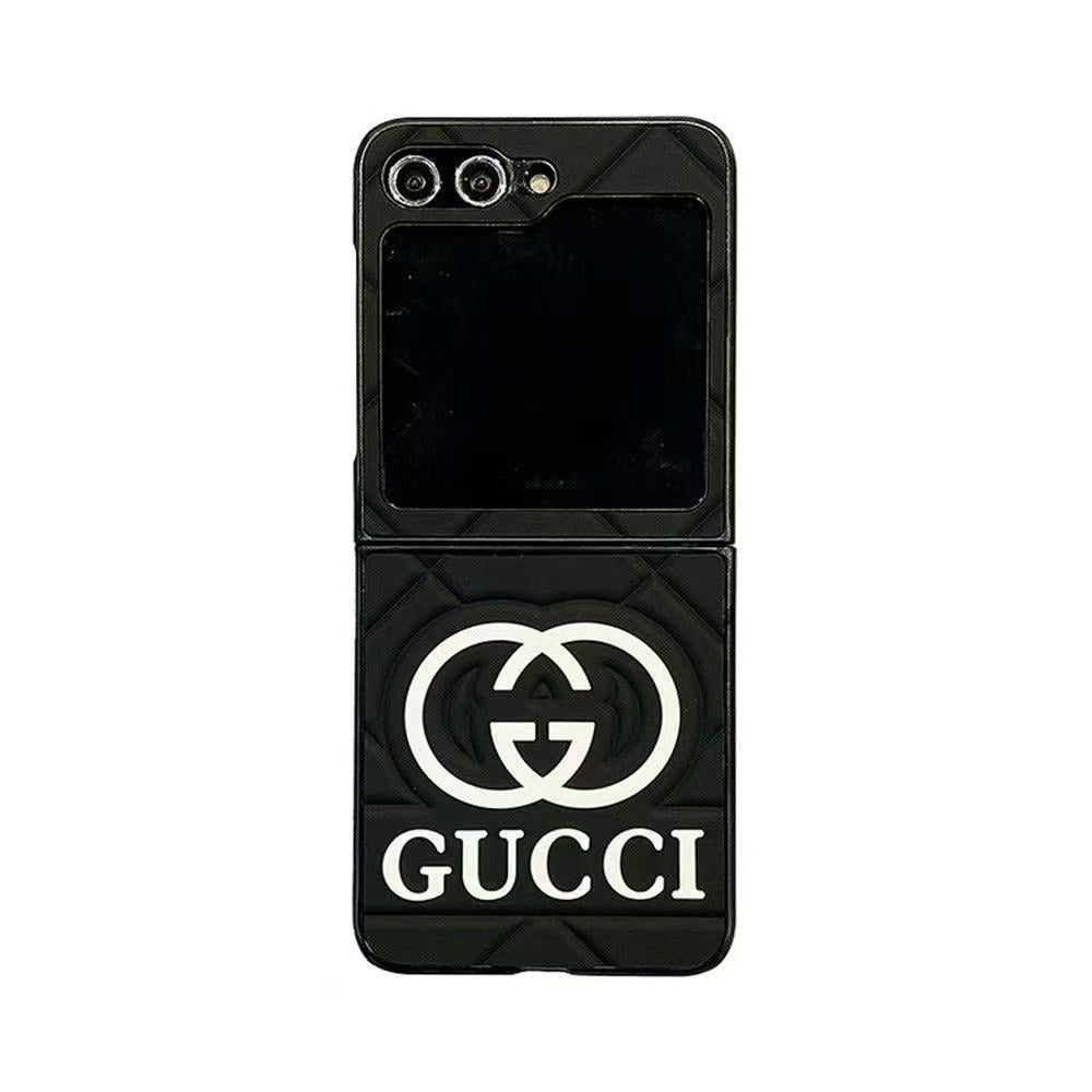 Trendy Black Galaxy Z Case For Samsung