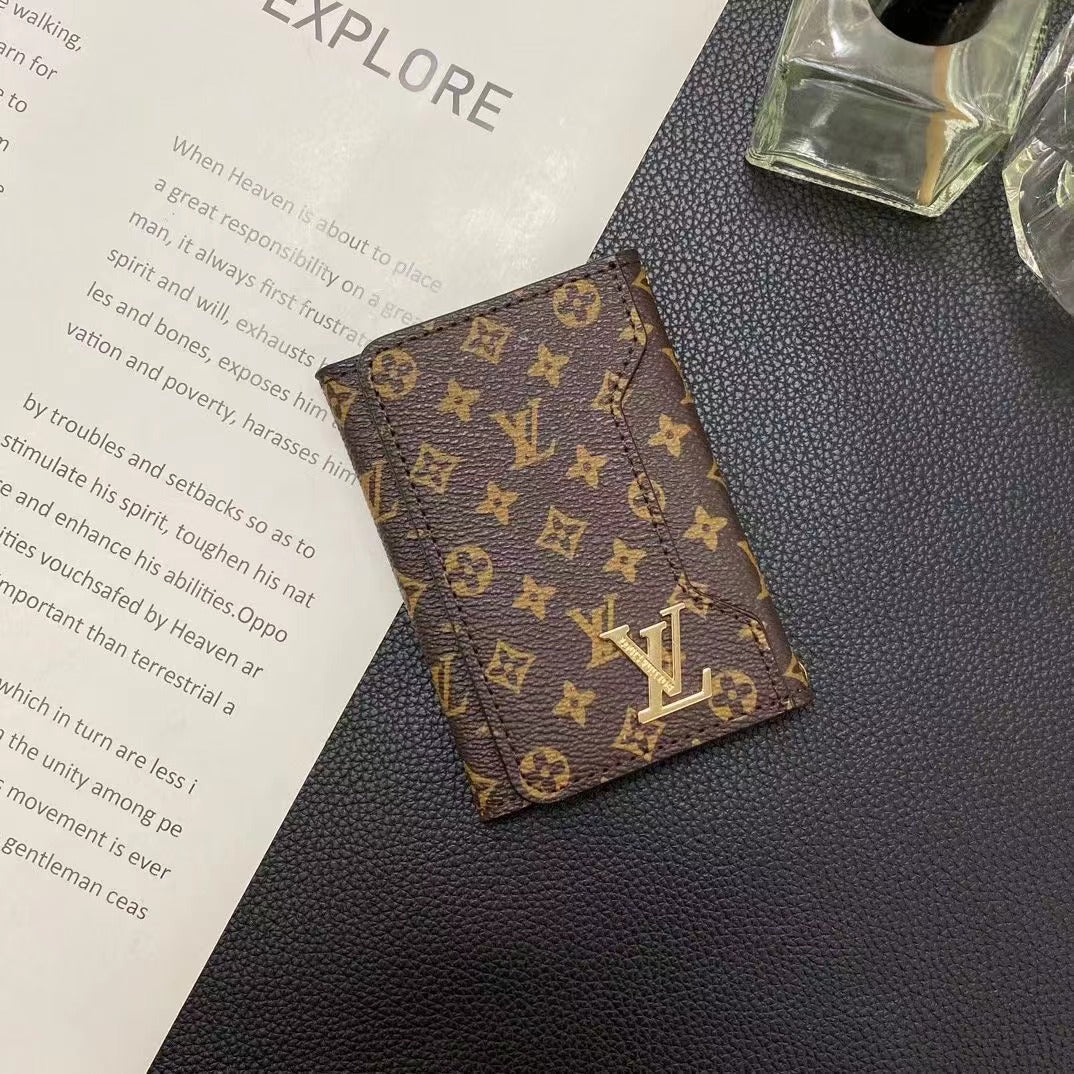 Portafoglio classico pieghevole alla moda