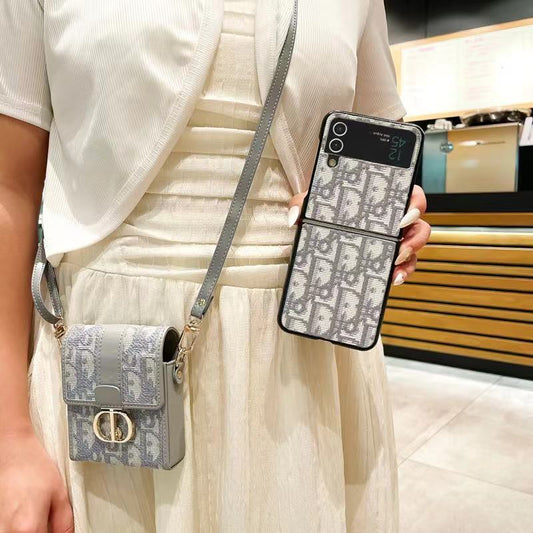 Klassisch bedrucktes Samsung Galaxy Z-Hüllenset