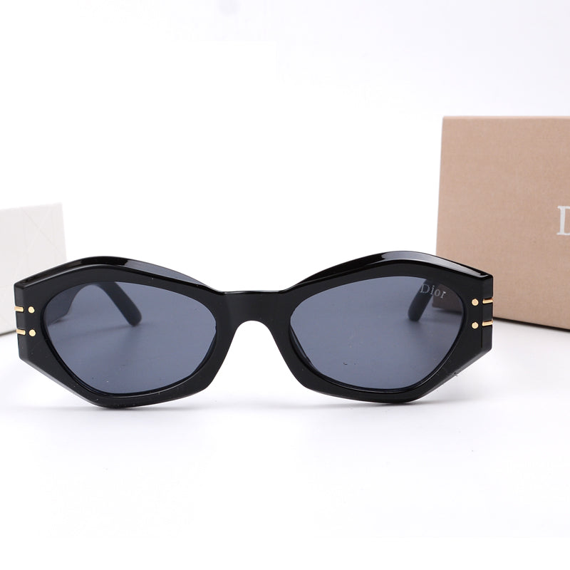 Sonnenbrille mit sechseckigem Rahmen in 5 Farben