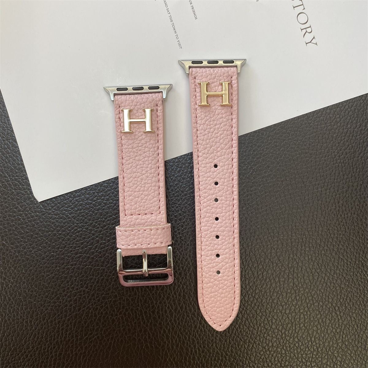 Buchstaben Coole Lederarmbänder für die Apple Watch
