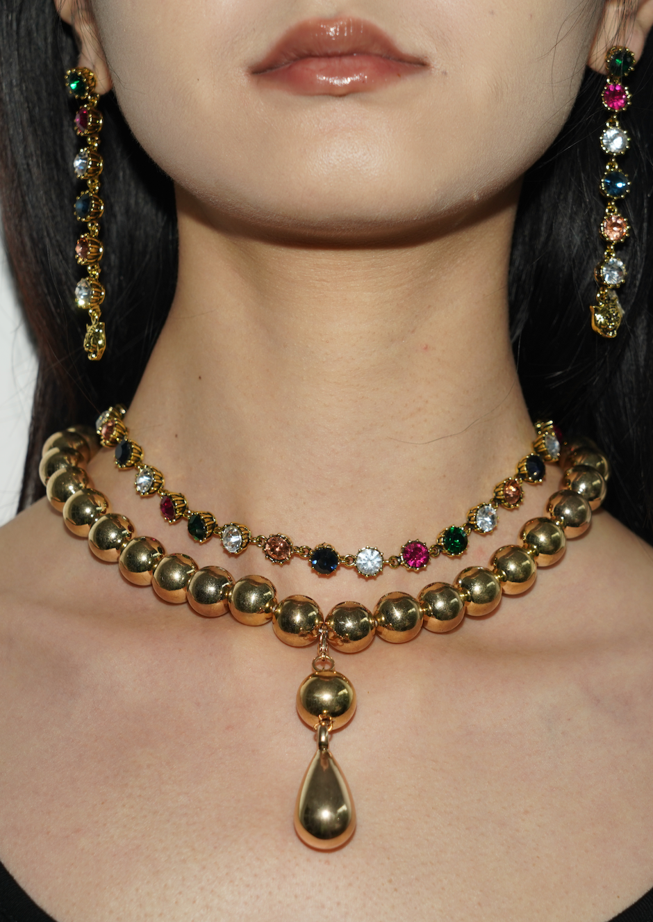 Collana colorata e scintillante Ryan