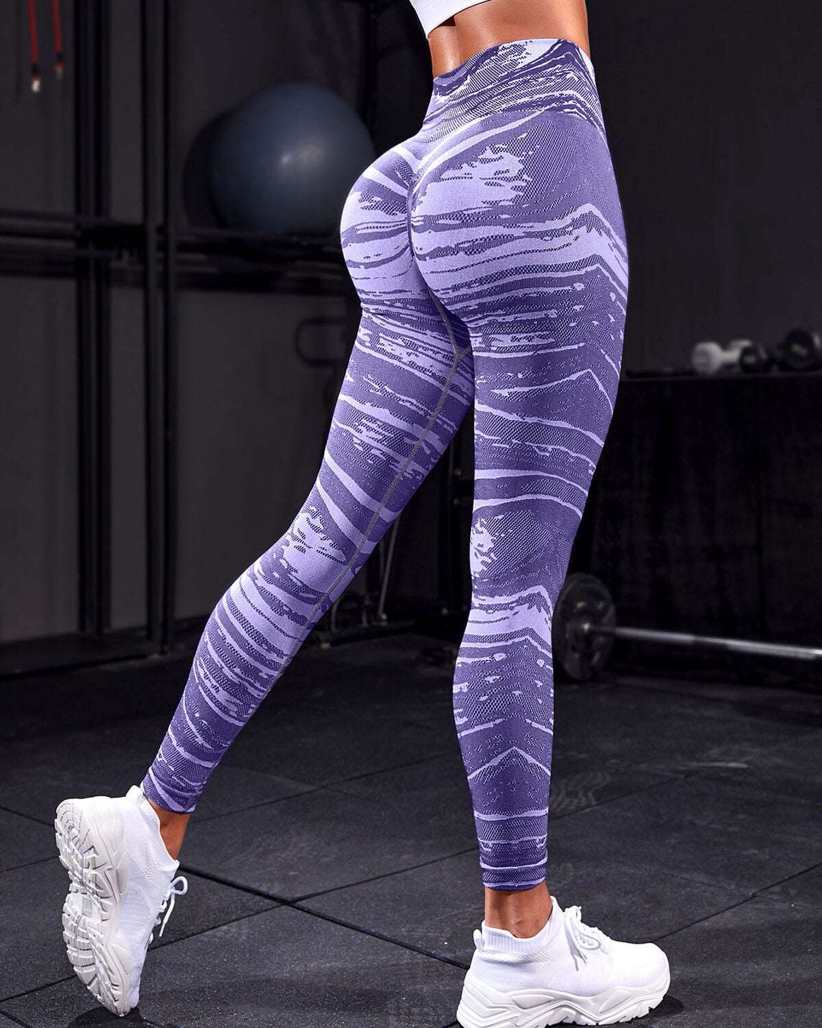Aspen Seamless Leggings - Blue