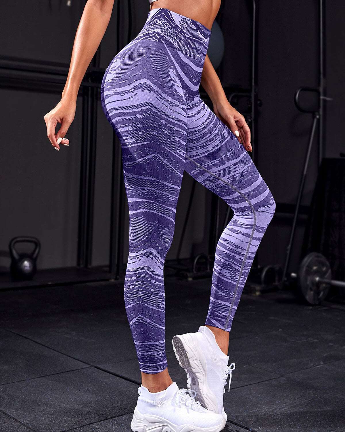 Aspen Seamless Leggings - Blue