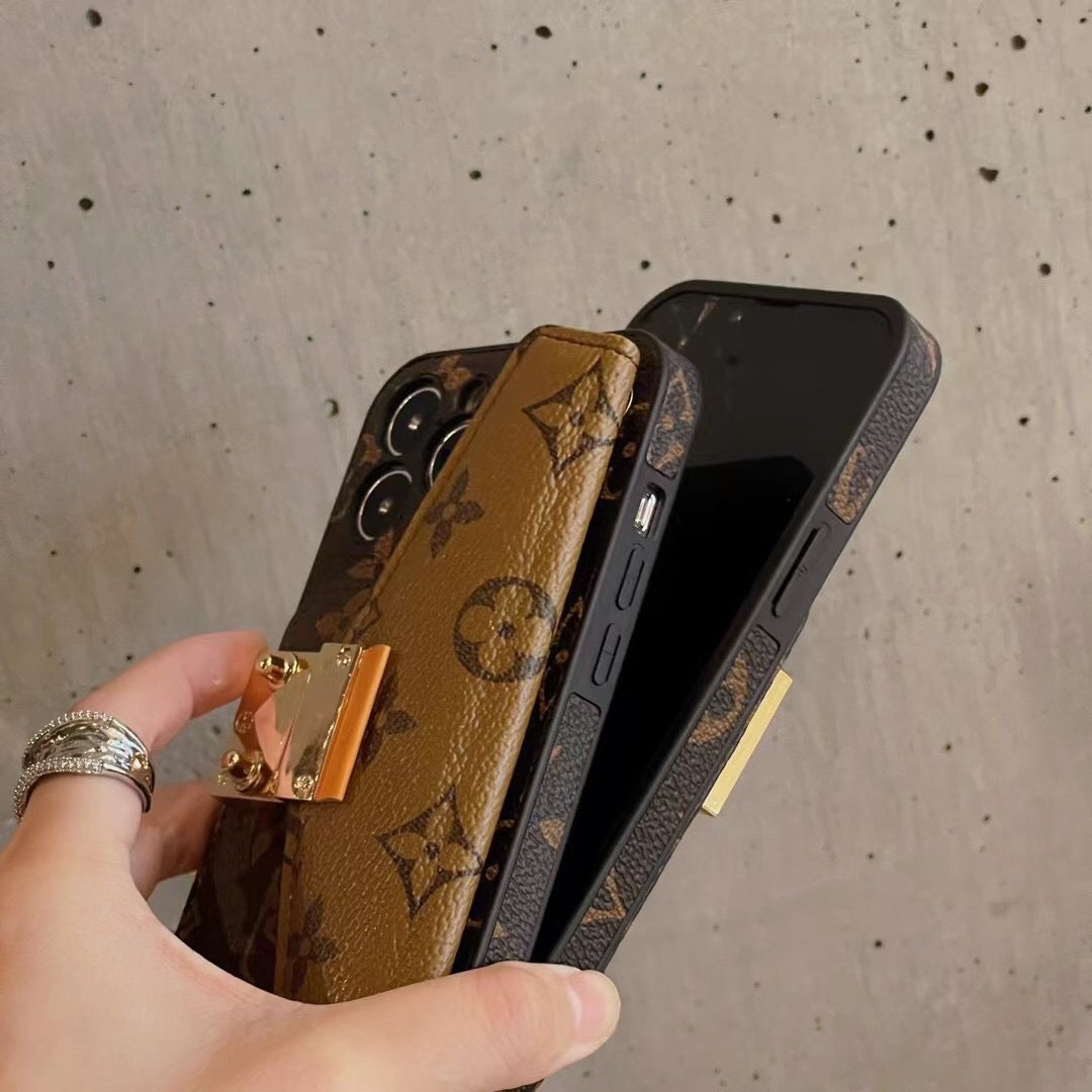 Brown Chain Phone Case