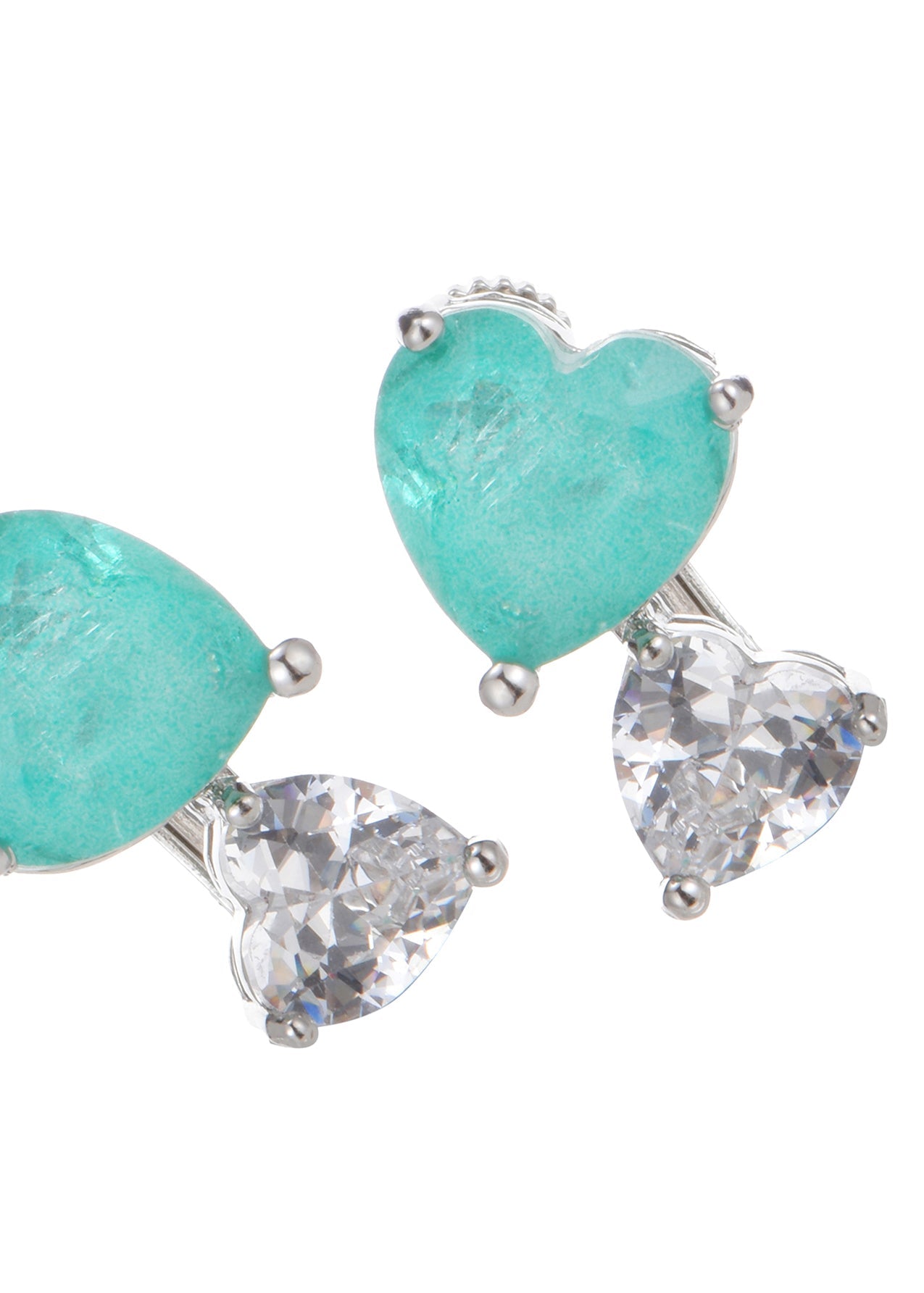 Orecchini in argento con pietre preziose blu della laguna Shay