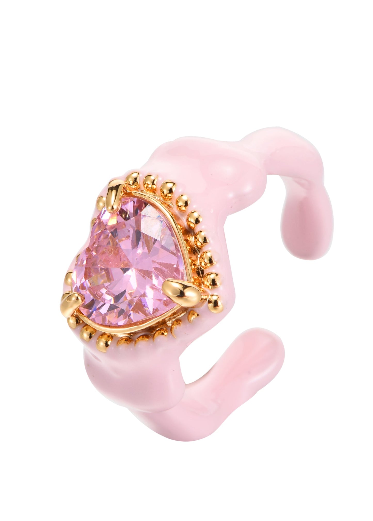 Anello Xania Cuore Rosa