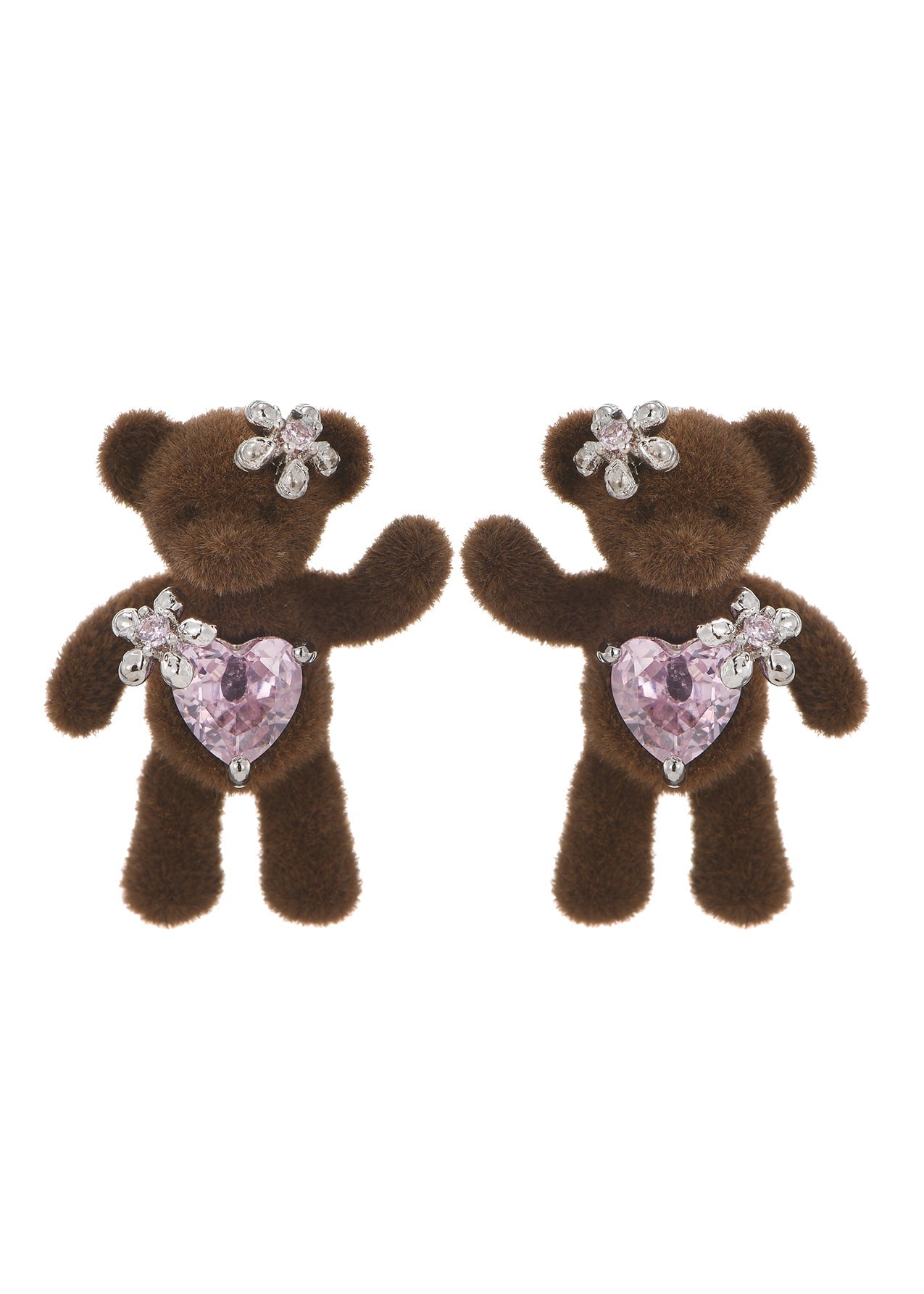 Orecchini Hug Me Bear I Heart