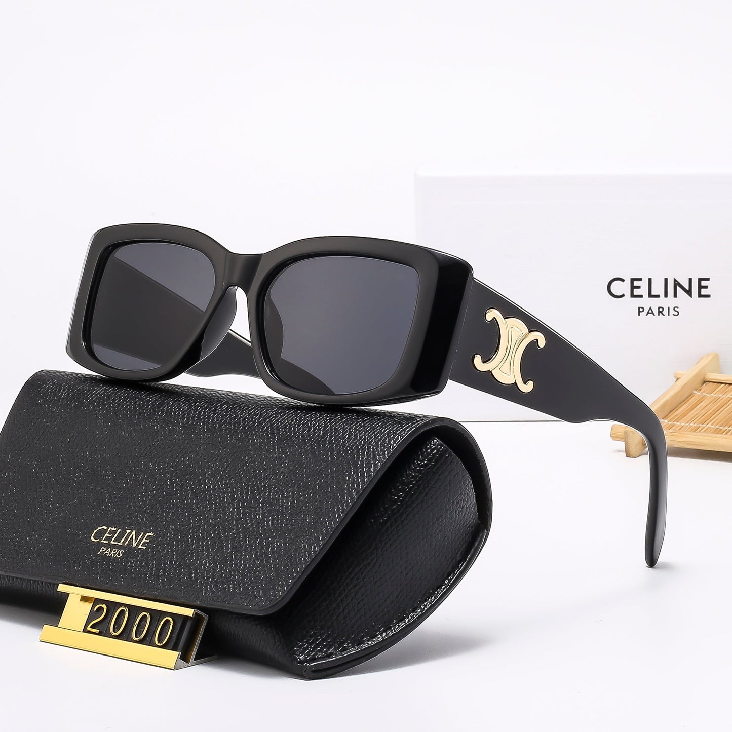 Modische Cat-Eye-Sonnenbrille mit kleinem Rahmen