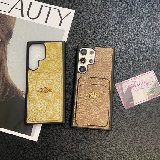 Kartenmuster Galaxy Hülle für Samsung