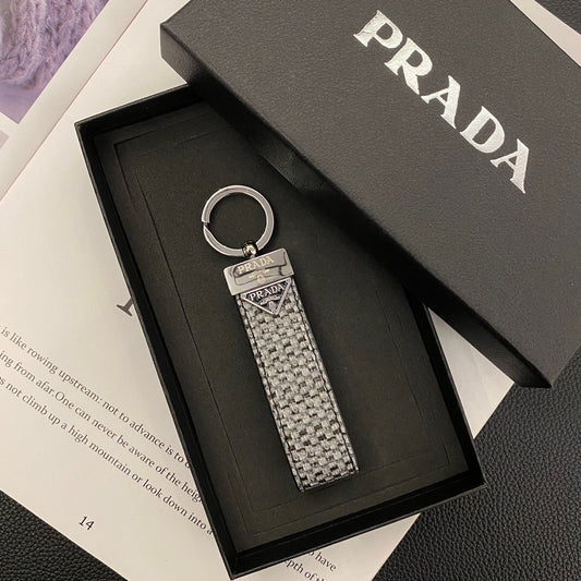 Portachiavi con design a maglia