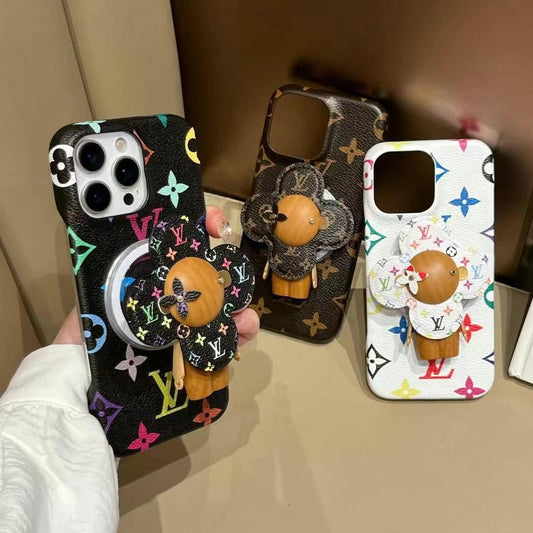 Embossed Doll MagSafe Phone Case For iPhone