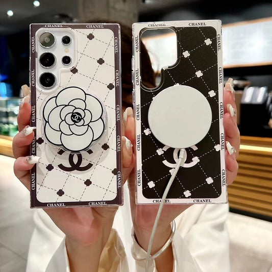 Modische magnetische Galaxy-Hülle mit Kette für Samsung