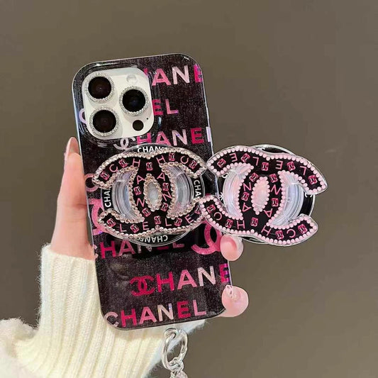 Bling Rose Pink MagSafe Phone Case For iPhone