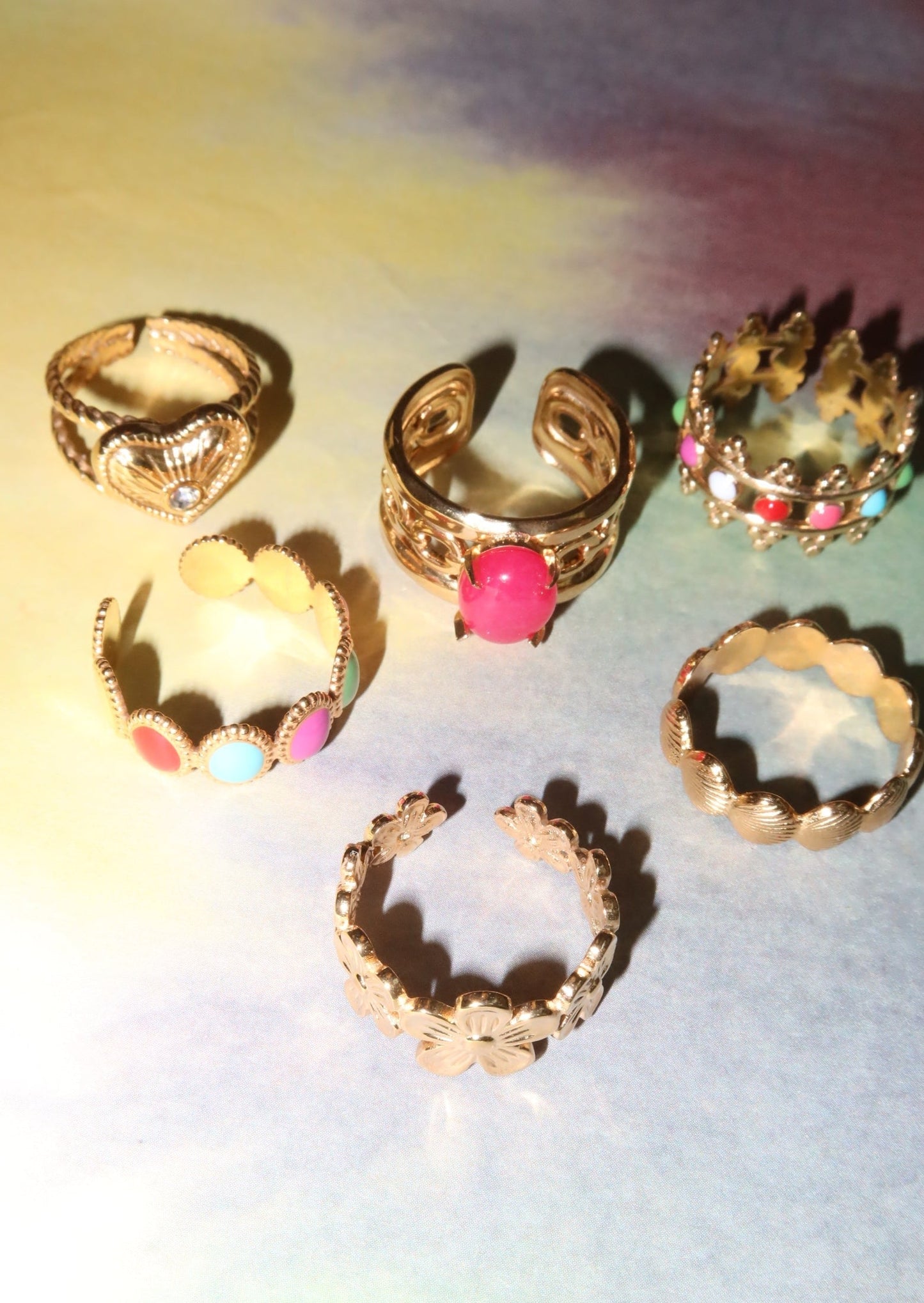 Anello Yves Golden Heart