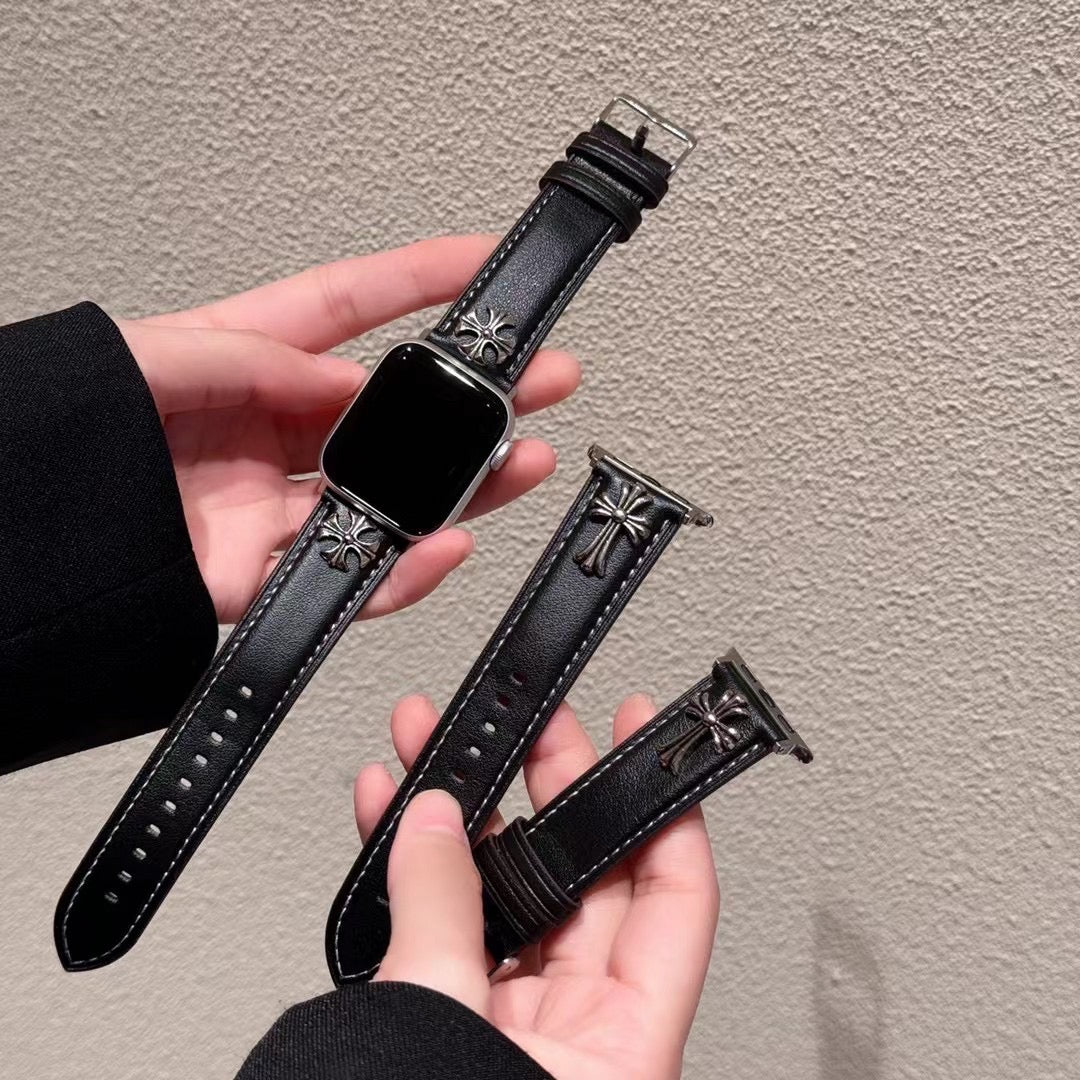 Coole schwarze Apple Watch Armbänder