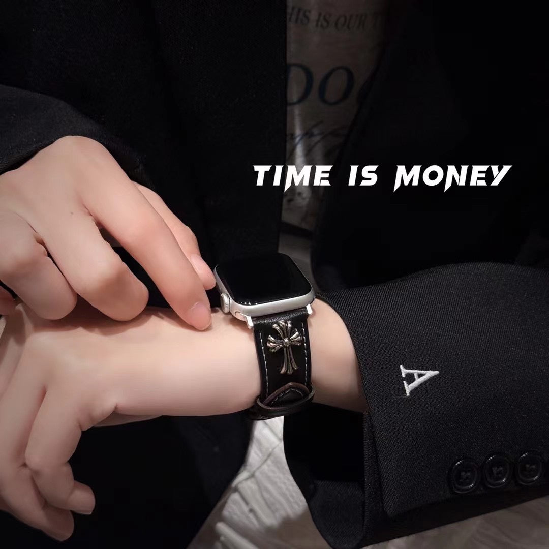 Coole schwarze Apple Watch Armbänder