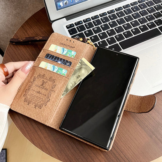 Leder Brieftasche Galaxy S Fall für Samsung