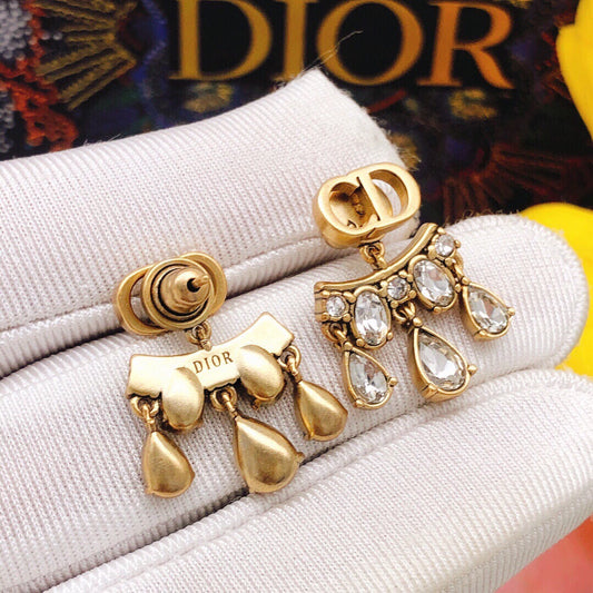 Trendy Drop Drill Earrings