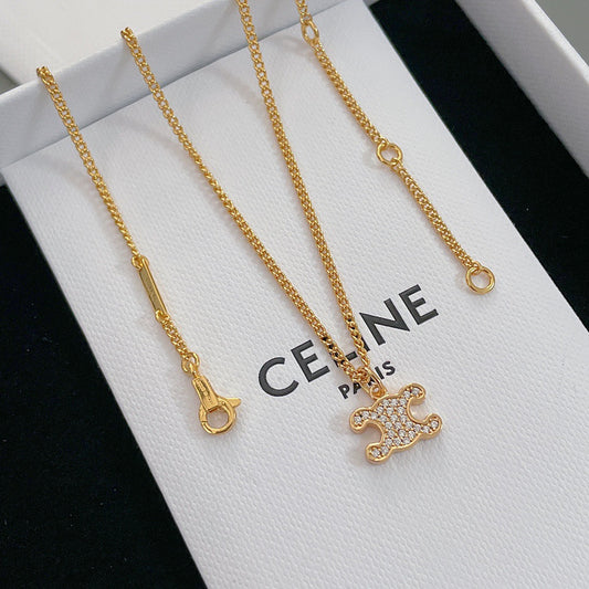 Trendy Golden Chain Necklace