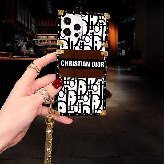 Weiße quadratische Galaxy-Hülle für Samsung