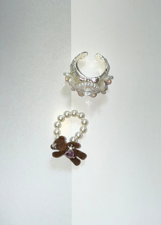 Umarme mich Bär II Ring