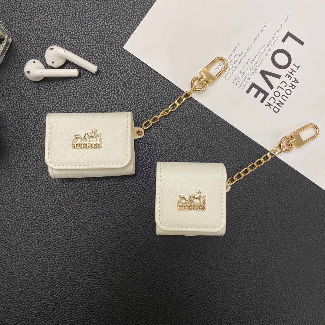 Intelligente AirPods-Schutzhüllen aus Leder