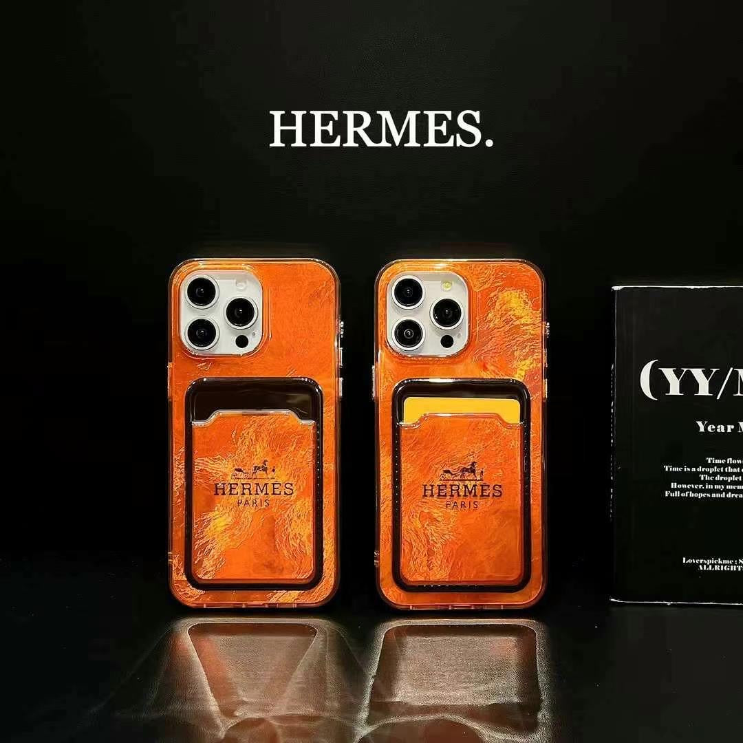 Lustige orange Handyhülle für iPhone