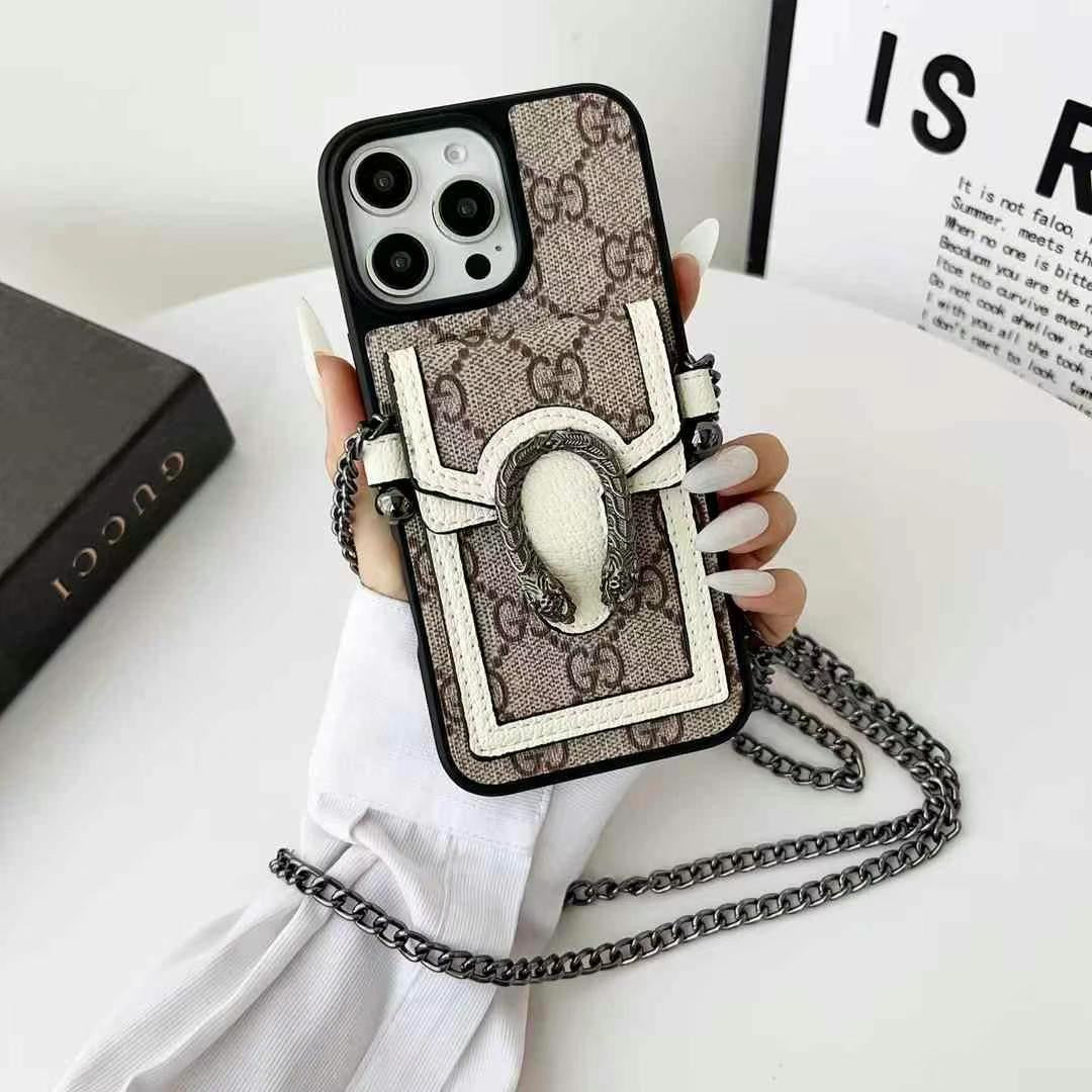 Bunte Handyhülle mit Kartenhalter für das iPhone