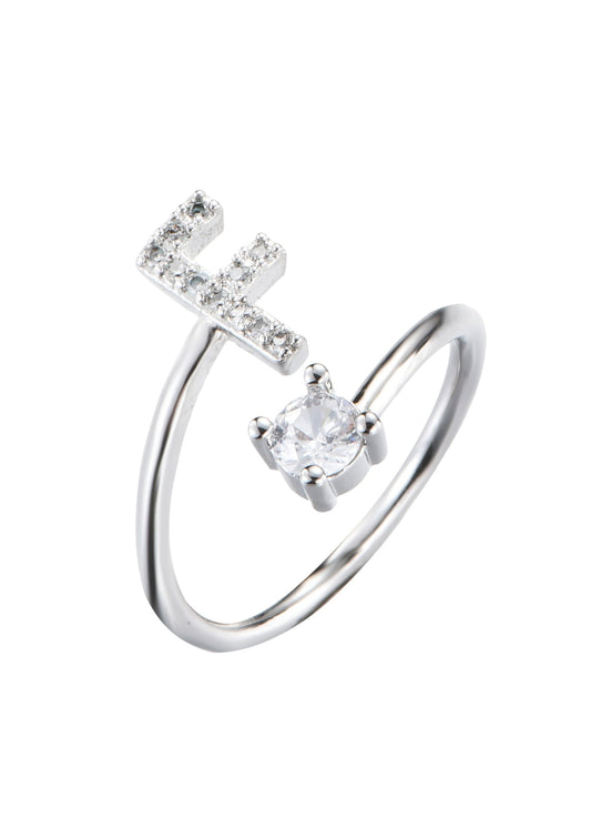 Alphabet-Diamantring